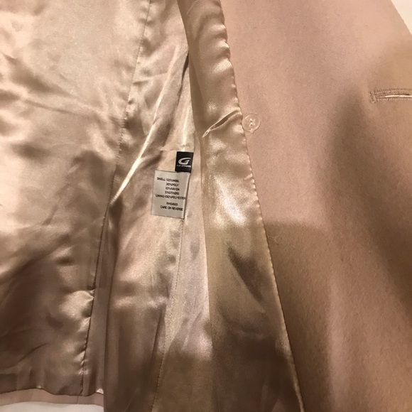 Vintage Kenneth Cole Wool Blend Pea Coat Sz 12 - Picture 8 of 10